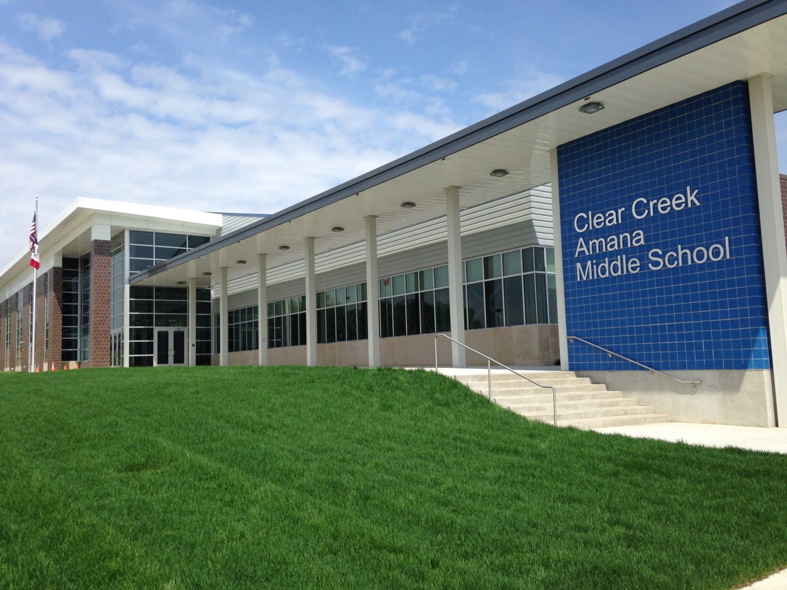 Clear Creek Amana Middle School Tiffin IA Bi State Contracting